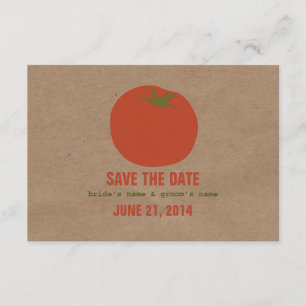 Bruiloft geïnspireerd door Farmers Market RSVP   T Kaart