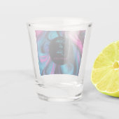 Bruiloft-Geld/schot Dans- Shot Glas (Achterkant)
