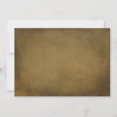 Bruiloft gelofte vernieuwing boek uitnodigen kaart (Achterkant)