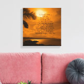 Bruiloft geloften Word Art Afbeelding Canvas Afdruk (Insitu (Woonkamer))