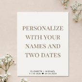 Bruiloft gelukkig ooit na Party Cream uitnodiging