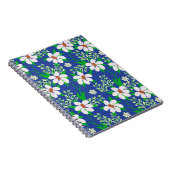 Bruiloft gelukzaligheid: Floral uitnodiging achter Notitieboek (Rechterzijde)