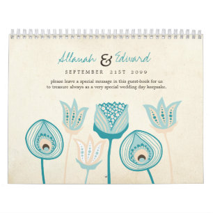Bruiloft Gepersonaliseerde foto Gastenboek Gastenb Kalender