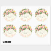 Bruiloft gepersonaliseerde stickers (Vel)