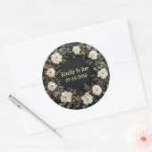 Bruiloft gepersonaliseerde stickers (Envelop)