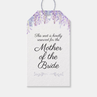 Bruiloft Gereserveerd Zetelteken Cadeaulabel