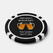Bruiloft Geschenk Modern Huwelijk Favor Bier Proos Poker Chips (Enkel)