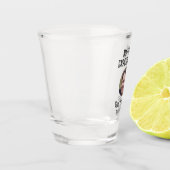 Bruiloft Geschenk Verlovingsfeest Bruidegom Foto Shot Glas (Links)