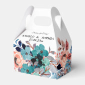 Bruiloft Giveaway Box - Bloemen Bedankdoosjes (Achterkant)