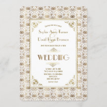 Bruiloft | Gold White Roaring 20s Art Deco