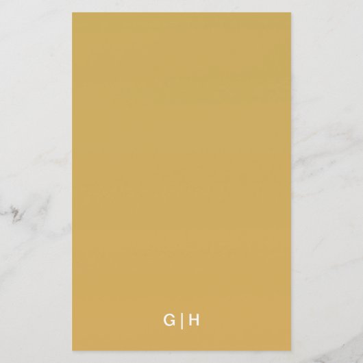 Bruiloft Goud Wit Golvende Lijnen Minimalistisch M (Achterkant)