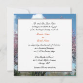 bruiloft, Groom's ouders nodigde de kersenboom uit Kaart (Voorkant)