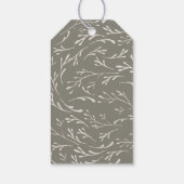 BRUILOFT GUNST CADEAU LABELS | Elegante rode roos Cadeaulabel (Achterkant)