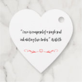 Bruiloft gunst dank u aangepaste Label (Achterkant)