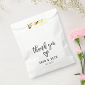 Bruiloft gunst geschenk tassen dank u hart Custom Bedankzakje (Gezegeld)