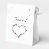 Bruiloft gunst / geschenkdoos bedankdoosjes (Achterkant)