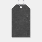 Bruiloft gunst Label | Zonnebloem op schoolbord Cadeaulabel (Achterkant)