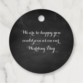 Bruiloft gunst Labels (Achterkant)