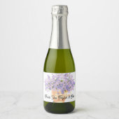 Bruiloft gunst mini fles etiketten (Voorkant)