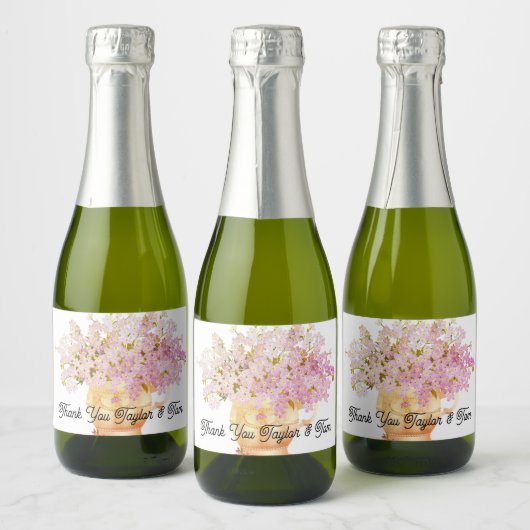 Bruiloft gunst mini fles etiketten (Flessen)