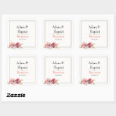 Bruiloft gunst stickers (Vel)