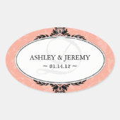  bruiloft gunst Stickers (Voorkant)