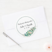 Bruiloft gunst Stickers (Envelop)