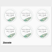 Bruiloft gunst Stickers (Vel)
