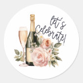 Bruiloft gunst Stickers (Voorkant)