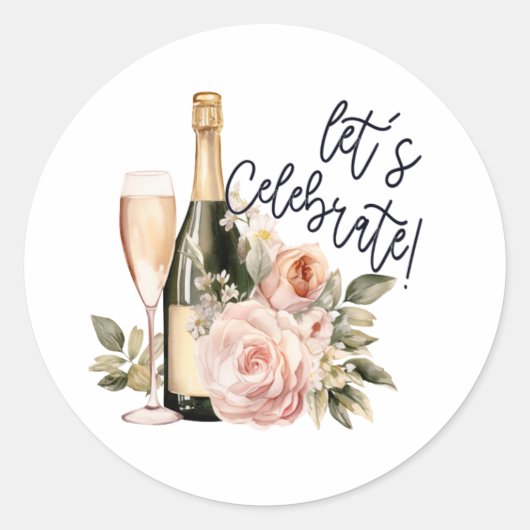 Bruiloft gunst Stickers (Voorkant)