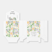 Bruiloft gunst vak | Floral Classic Bedankdoosjes (Uitgevouwen)