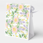 Bruiloft gunst vak | Floral Classic Bedankdoosjes (Achterkant)