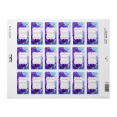 Bruiloft gunsten zaad pakket labels laten liefde g (Full Sheet)