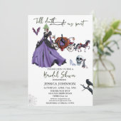 Bruiloft Halloween Zombie Bruid Prinses In Kaart (Staand voorkant)