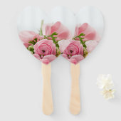 Bruiloft Hand Fans Handwaaier (Voorkant en achterkant)