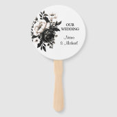 bruiloft handwaaier (Voorkant)