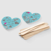 bruiloft handwaaier (Niet-gemonteerd)