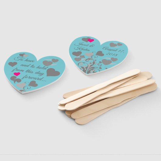 bruiloft handwaaier (Niet-gemonteerd)