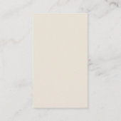 Bruiloft hartelijk dank, Modern Cream Grey Informatiekaartje (Achterkant)