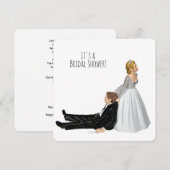 Bruiloft humor kaart (Voorkant / Achterkant)