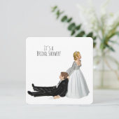 Bruiloft humor kaart (Staand voorkant)