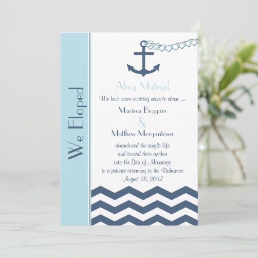 Bruiloft huwelijk uitbreiding aankondiging uitnodi (Staand voorkant)