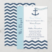 Bruiloft huwelijk uitbreiding aankondiging uitnodi (Voorkant / Achterkant)