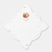 Bruiloft in de herfst: Liefde is brouwen Koffie Br Bedankdoosjes (Uitgevouwen)