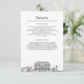 Bruiloft in Jamaica | Gegevens van bezoeker Kaart (Staand voorkant)