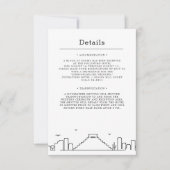 Bruiloft in Mexico | Gegevens van bezoeker Kaart (Voorkant)