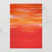 Bruiloft informatie kaarten - romantische waterver (Achterkant)