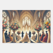 bruiloft inpakpapier vel (Voorkant 3)