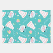 bruiloft inpakpapier vel (Voorkant)