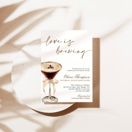 Bruiloft is aan de gang Bruidsfeest, Espresso Mart Kaart